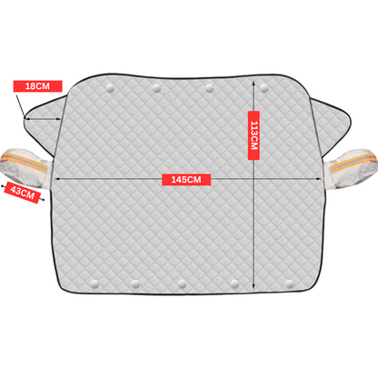 Polarskjold - Høykvalitets magnetisk snø- og isbeskyttelse for biler